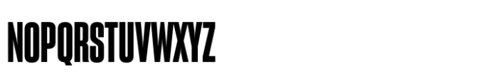 Sharp Grotesk Paneuropean Bold 11 Font UPPERCASE