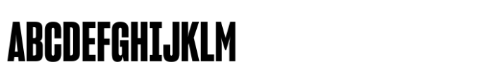 Sharp Grotesk Paneuropean Bold 12 Font UPPERCASE