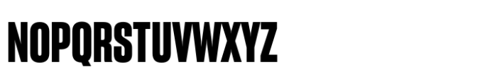 Sharp Grotesk Paneuropean Bold 13 Font UPPERCASE