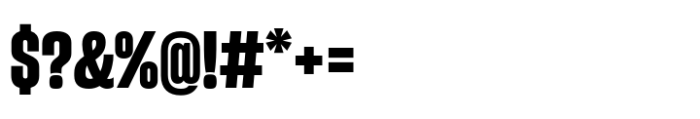 Sharp Grotesk Paneuropean Bold 14 Font OTHER CHARS