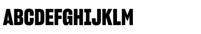 Sharp Grotesk Paneuropean Bold 15 Font UPPERCASE