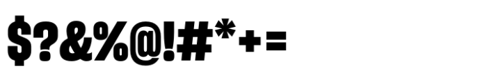 Sharp Grotesk Paneuropean Bold 16 Font OTHER CHARS