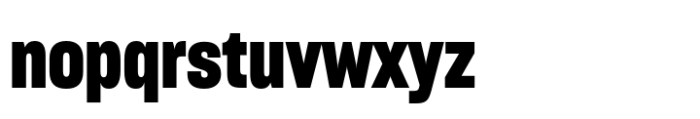 Sharp Grotesk Paneuropean Bold 16 Font LOWERCASE