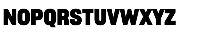 Sharp Grotesk Paneuropean Bold 18 Font UPPERCASE