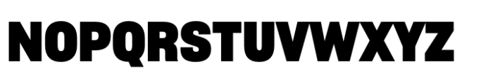 Sharp Grotesk Paneuropean Bold 19 Font UPPERCASE