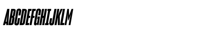 Sharp Grotesk Paneuropean Bold Italic 10 Font UPPERCASE