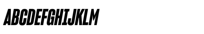 Sharp Grotesk Paneuropean Bold Italic 12 Font UPPERCASE