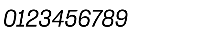 Sharp Grotesk Paneuropean Book Italic 17 Font OTHER CHARS