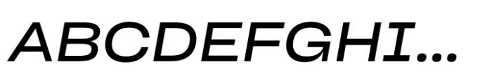 Sharp Grotesk Paneuropean Book Italic 24 Font