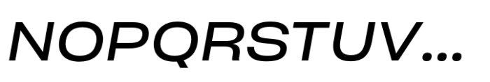 Sharp Grotesk Paneuropean Book Italic 24 Font UPPERCASE
