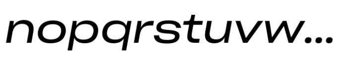 Sharp Grotesk Paneuropean Book Italic 24 Font LOWERCASE