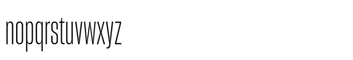 Sharp Grotesk Paneuropean Light 10 Font LOWERCASE