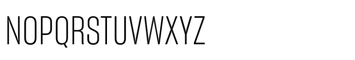 Sharp Grotesk Paneuropean Light 13 Font UPPERCASE