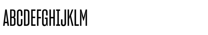 Sharp Grotesk Paneuropean Medium 11 Font UPPERCASE