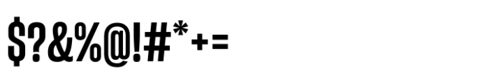 Sharp Grotesk Paneuropean Semi Bold 13 Font OTHER CHARS