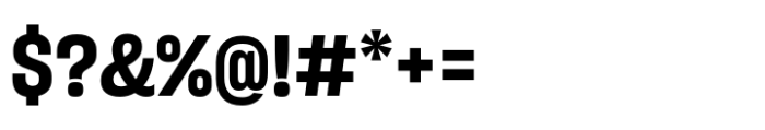 Sharp Grotesk Paneuropean Semi Bold 17 Font OTHER CHARS