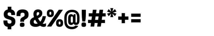 Sharp Grotesk Paneuropean Semi Bold 18 Font OTHER CHARS