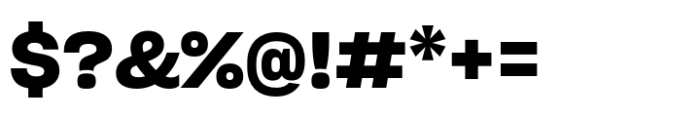 Sharp Grotesk Paneuropean Semi Bold 21 Font OTHER CHARS