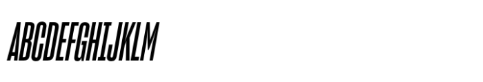 Sharp Grotesk Paneuropean Semi Bold Italic 09 Font UPPERCASE
