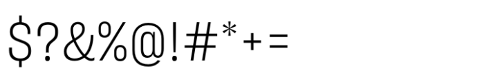 Sharp Grotesk Thai Light 16 Font OTHER CHARS