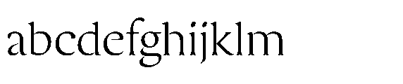 Sharp Roman Regular FONT