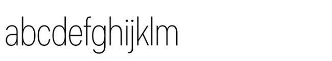 Sharp Sans Condensed Light FONT