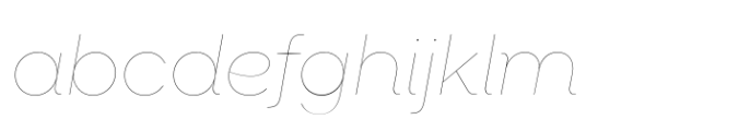 Sharp Sans Display No. 1 Hairline Italic FONT