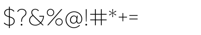 Sharp Sans Display No. 1 Lt Font OTHER CHARS