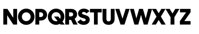 Sharp Sans Display No. 1 XBd Font UPPERCASE