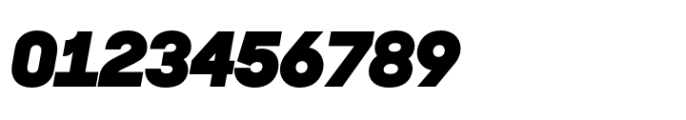 Sharp Sans Display No. 2 Black Oblique Font OTHER CHARS