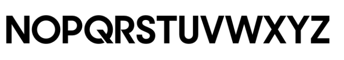 Sharp Sans Display No. 2 Bold Font UPPERCASE