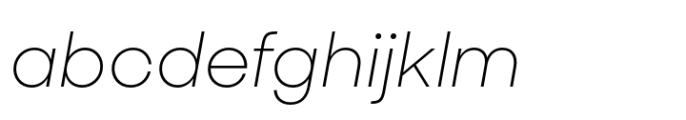 Sharp Sans Display No. 2 Light Oblique FONT