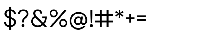 Sharp Sans Display No. 2 Medium Font OTHER CHARS