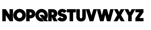 Sharp Sans Display PE Black Font UPPERCASE