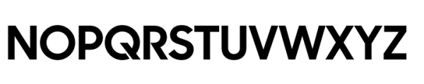 Sharp Sans Display PE Bold Font UPPERCASE