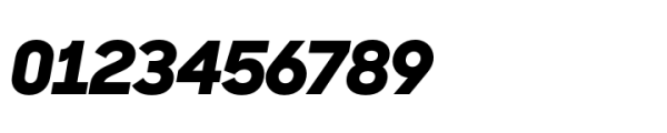 Sharp Sans Display PE ExBold Italic Font OTHER CHARS