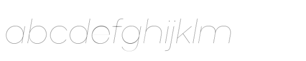 Sharp Sans Display PE HairLine Italic FONT