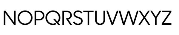Sharp Sans Display PE Medium Font UPPERCASE