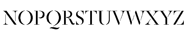 Sharp Serif Display PE Regular Font UPPERCASE