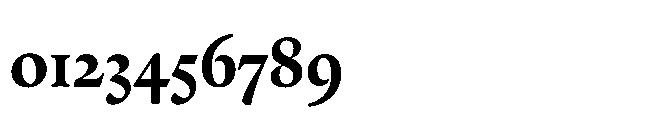 Sharp Serif Text Bold Font OTHER CHARS