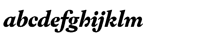 Sharp Serif Text Extrabold Italic FONT