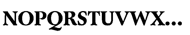 Sharp Serif Text PE Extrabold Font UPPERCASE