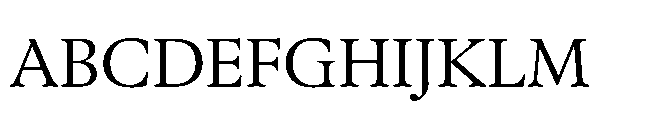 Sharp Serif Text PE Regular Font UPPERCASE