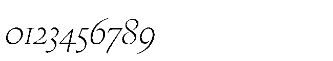 Sharp Serif Text PE Thin Italic Font OTHER CHARS