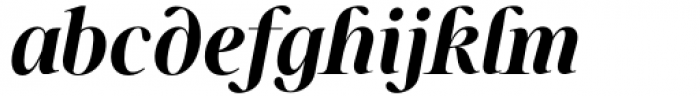 Sharpe Variable Bold Italic Font LOWERCASE