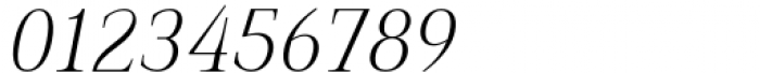 Sharpe Variable Thin Italic Font OTHER CHARS