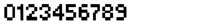 Sharpixel Regular Font OTHER CHARS