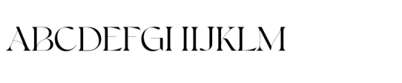 Shavina Elegance Font UPPERCASE