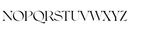 Shavina Elegance Font UPPERCASE
