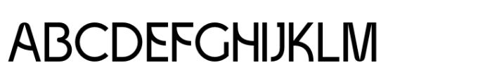 Shedry Regular Font UPPERCASE